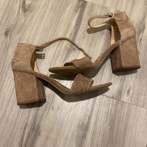 Tan Sam Edelman Block Heel